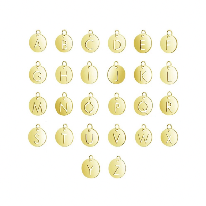 Bague " Diva" Personnalisable médaillon lettre