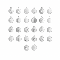 Bague Personnalisable "Médaillon lettre"