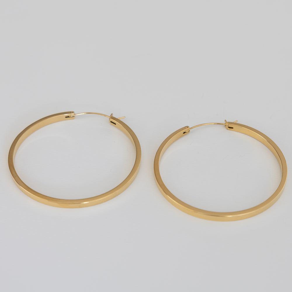 Boucle d’oreille Créole Le soleil - Sublime jewels