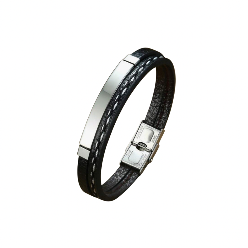 Bracelet Double Couche Tressé